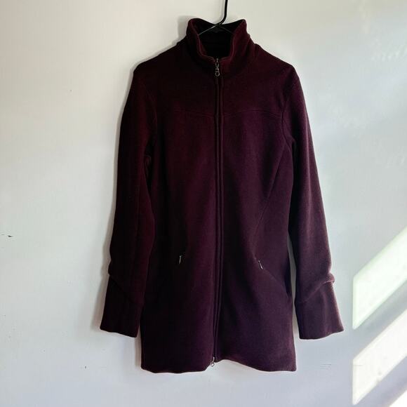 Merino Wool IBEX Lexie Full Zip Coat Winter Wool Wear Medium /Large - Picture 1 of 13